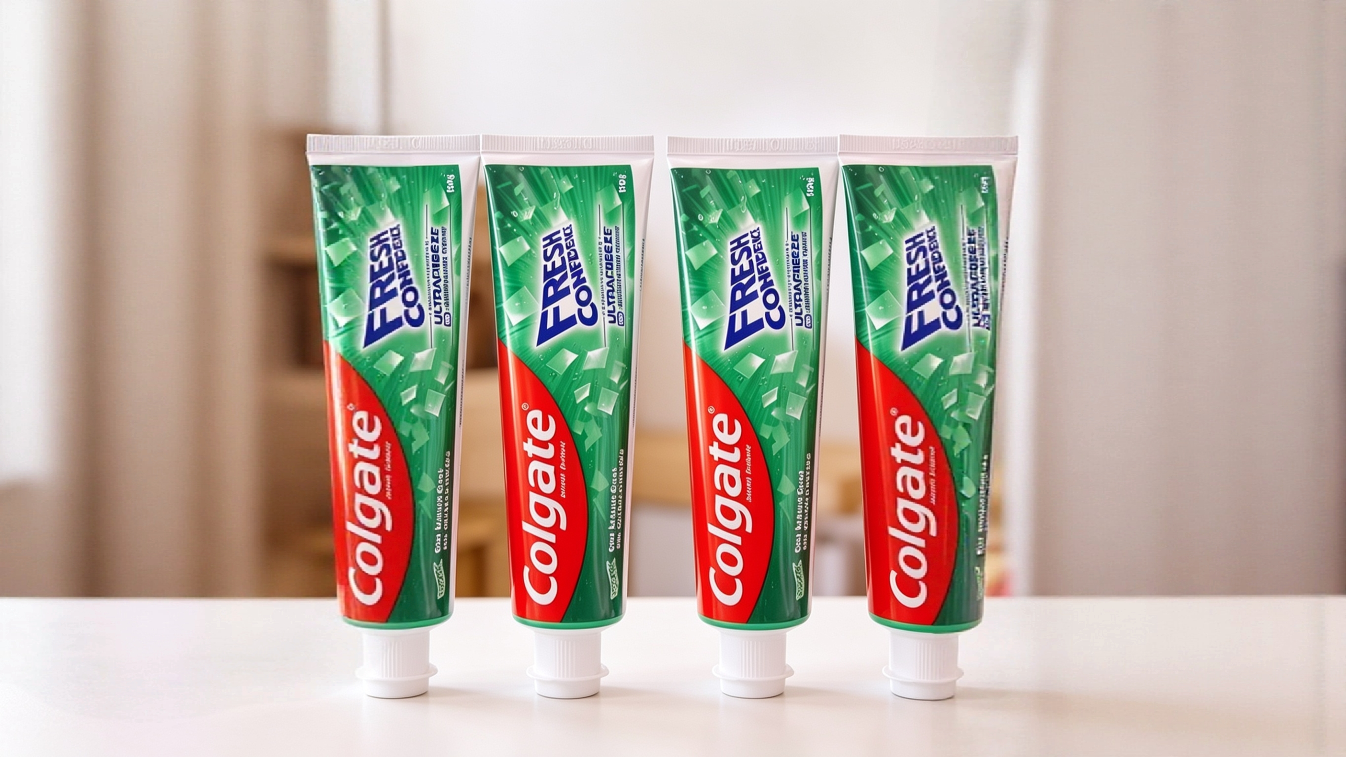 Bundle Promotion Get 2 Colgate Fresh Confidence Cool Menthol Fresh 120g Twin Pack Toothpaste | Anti-Bad Breath Mint.