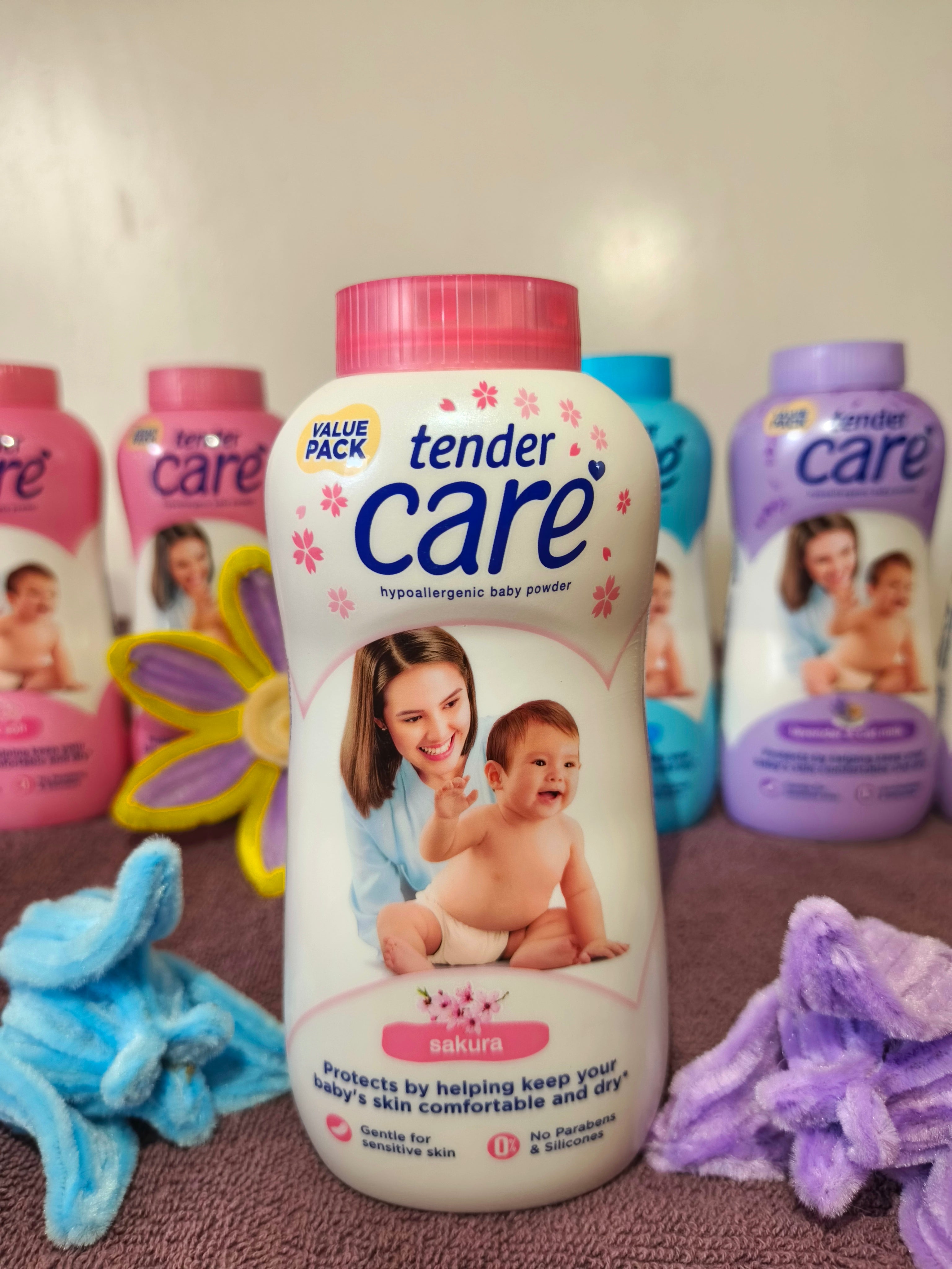 TENDER  CARE BABY POWDER Sakura Scent