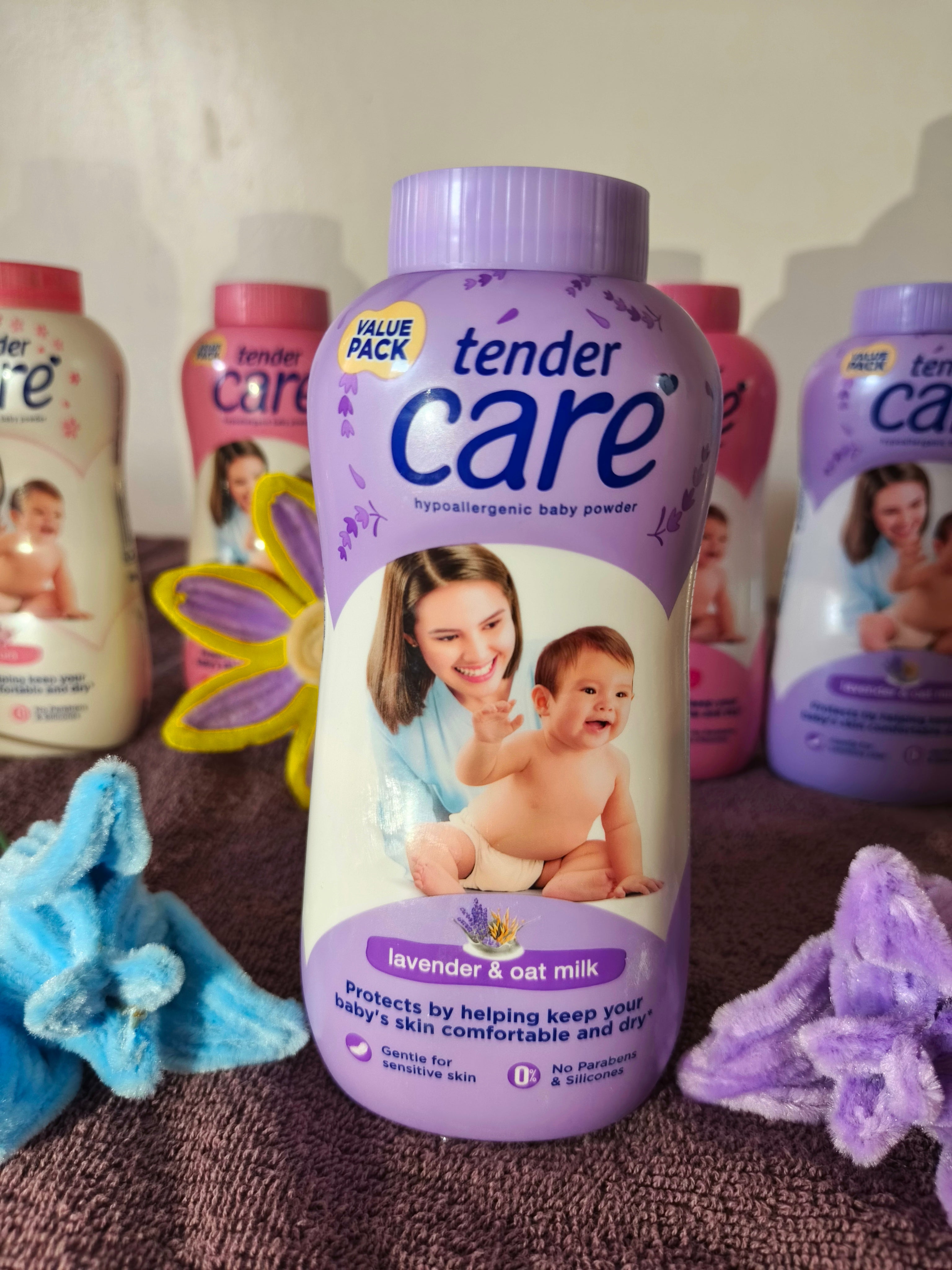 TENDER  CARE BABY POWDER Lavender & Oat Milk