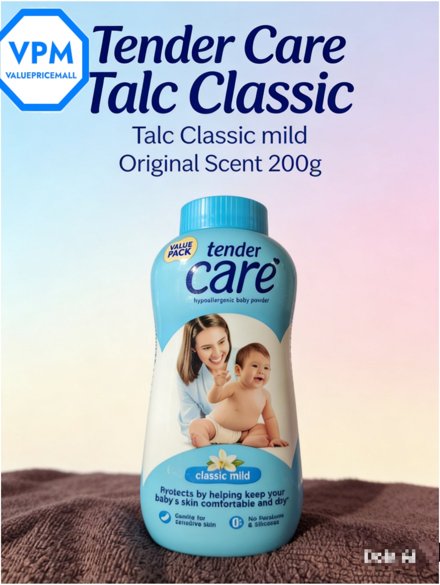 TENDER  CARE BABY POWDER Classic Mild (Original Scent)
