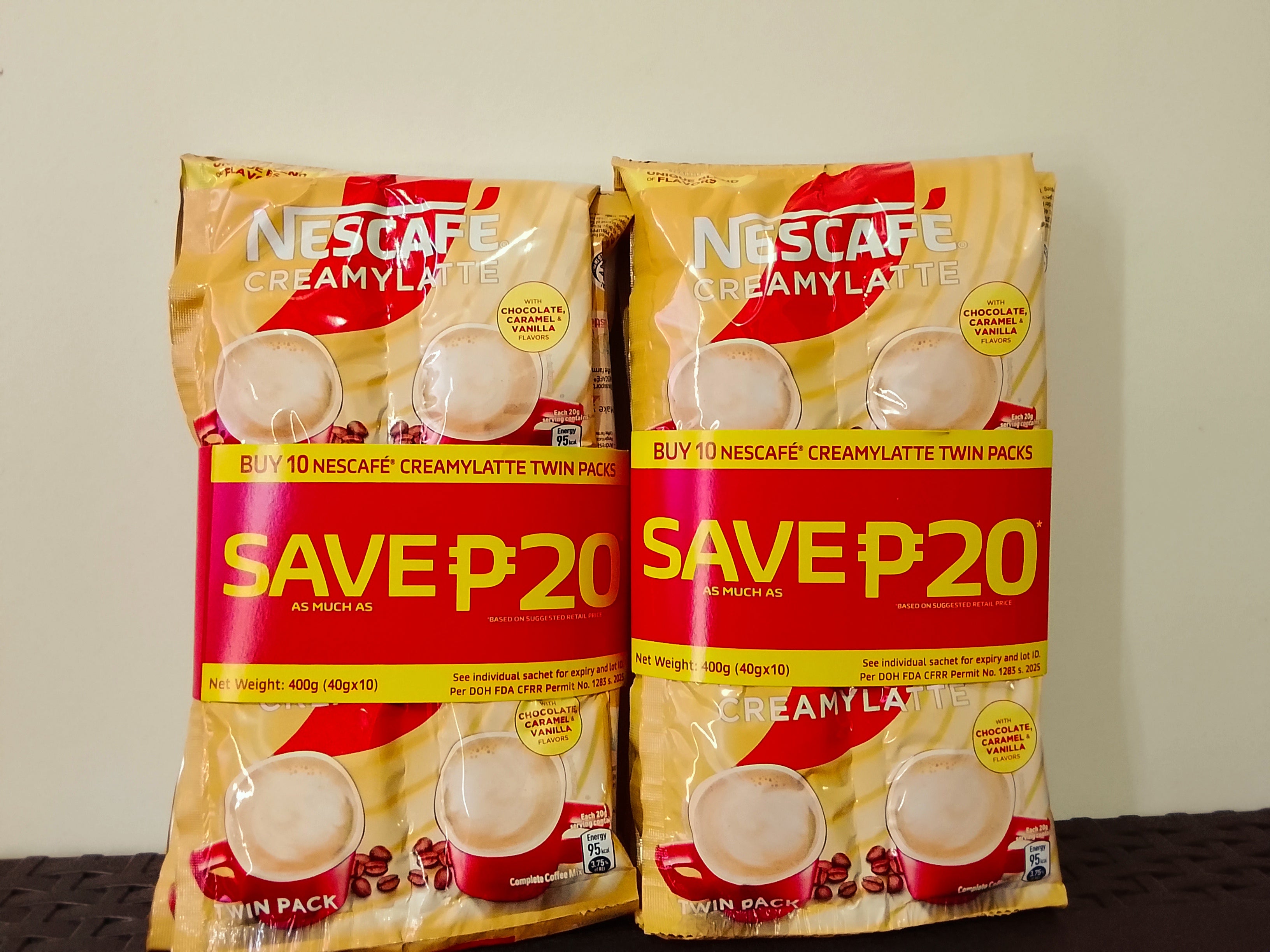 Nescafe creamy Latte 40gx10.