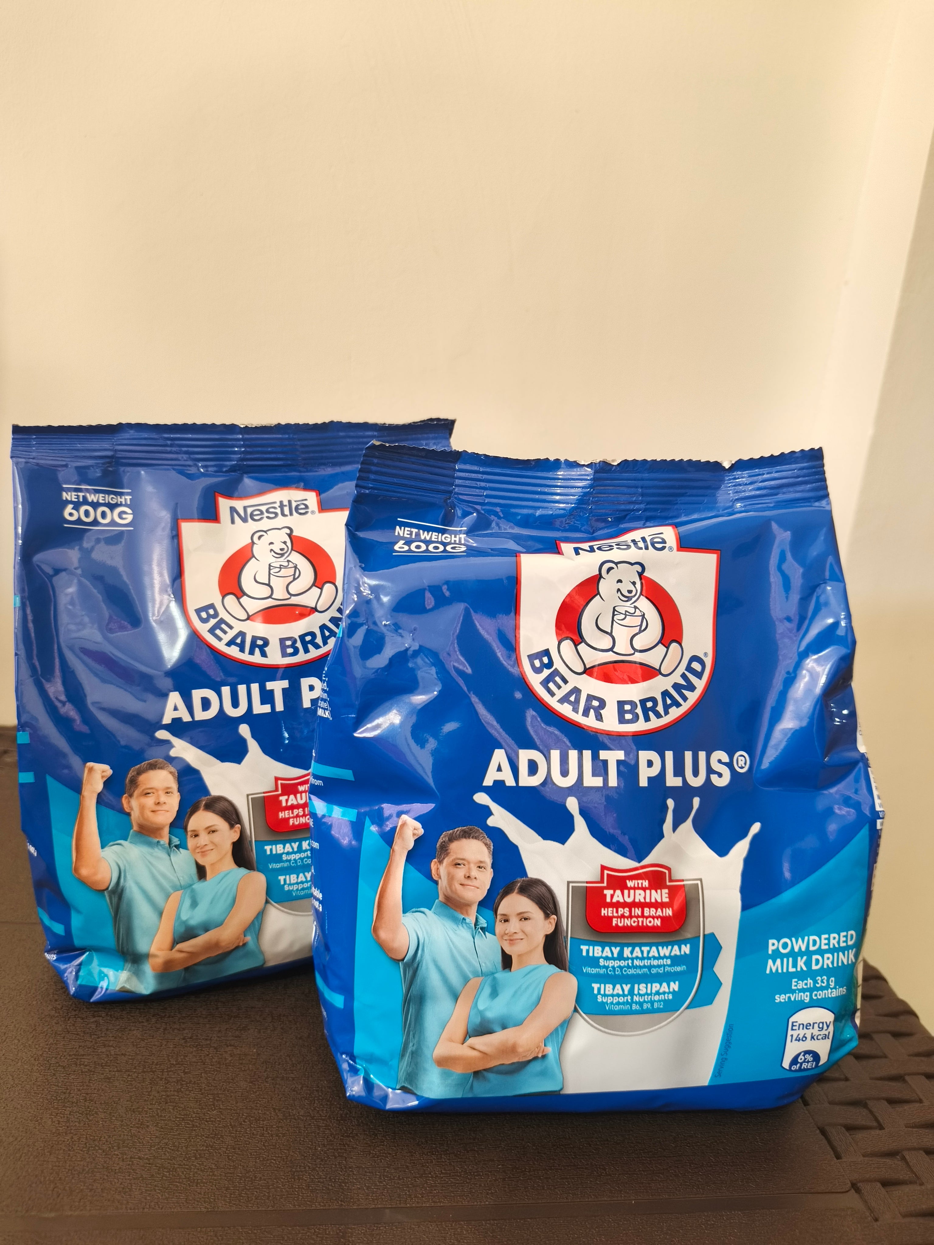 Bear Brand Adult Plus Powdered Milk 680g