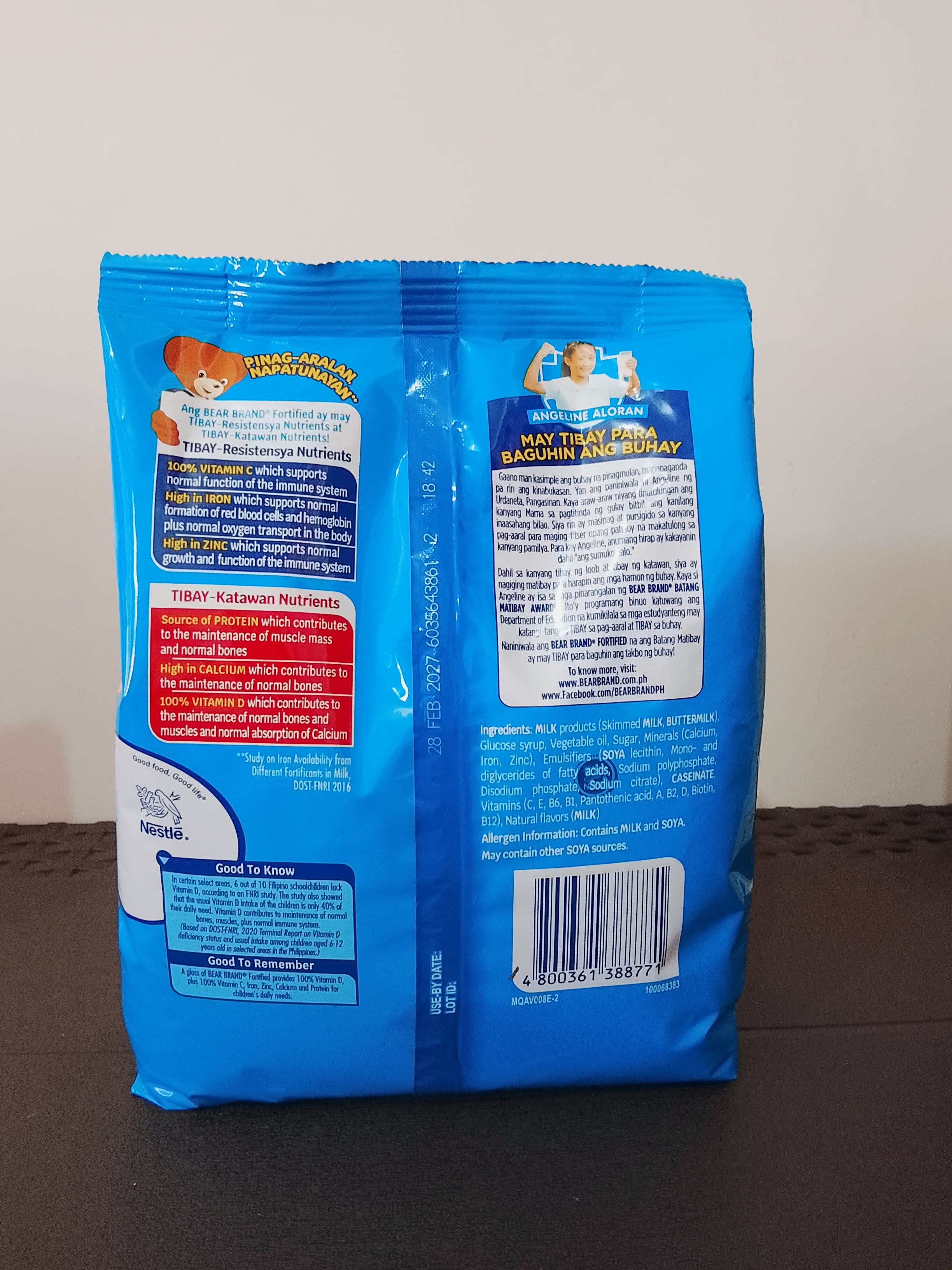 Bear Brand Fortified Powdered Milk Drink 2.4kg