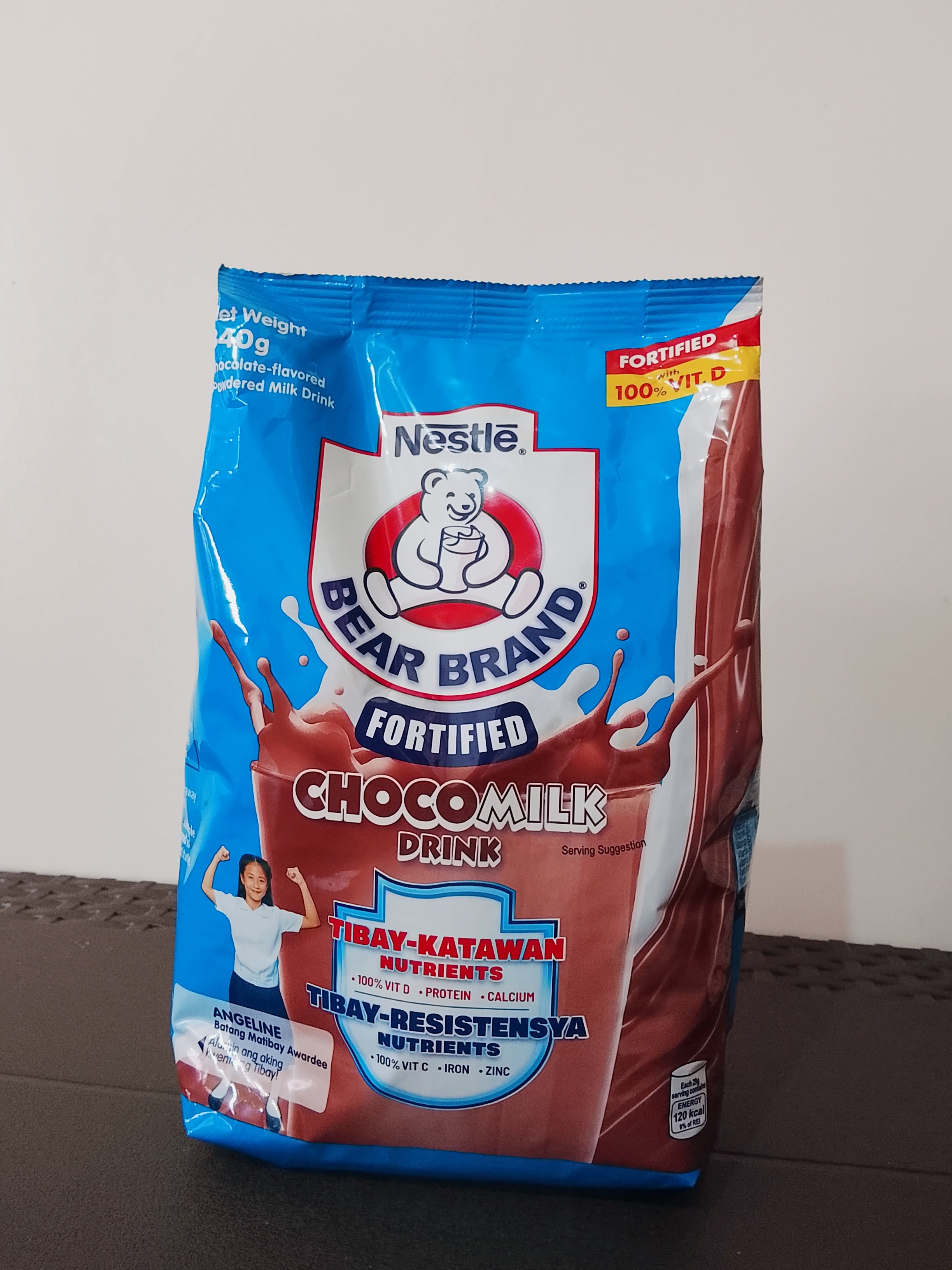 Nestlé Bear Brand Choco Powdered Milk Drink 840g