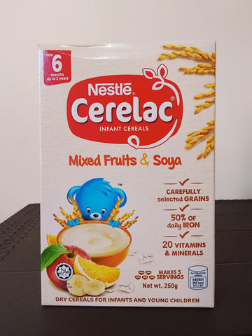 Nestlé Cerelac Infant Cereal Mixed Fruits & Soya 250g