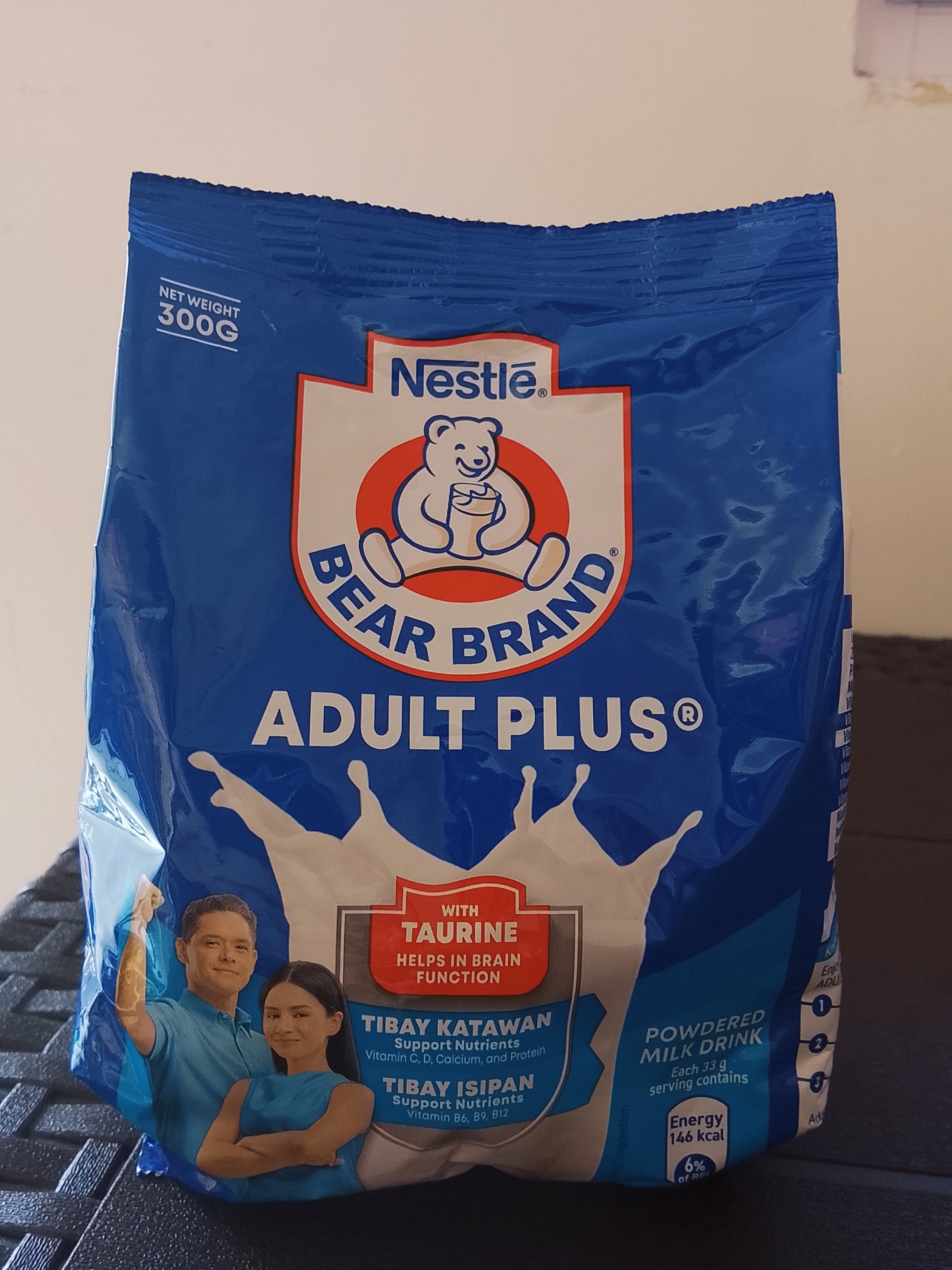 Bear Brand Adult Plus New Product Renovation Powdered Milk Drink 300g