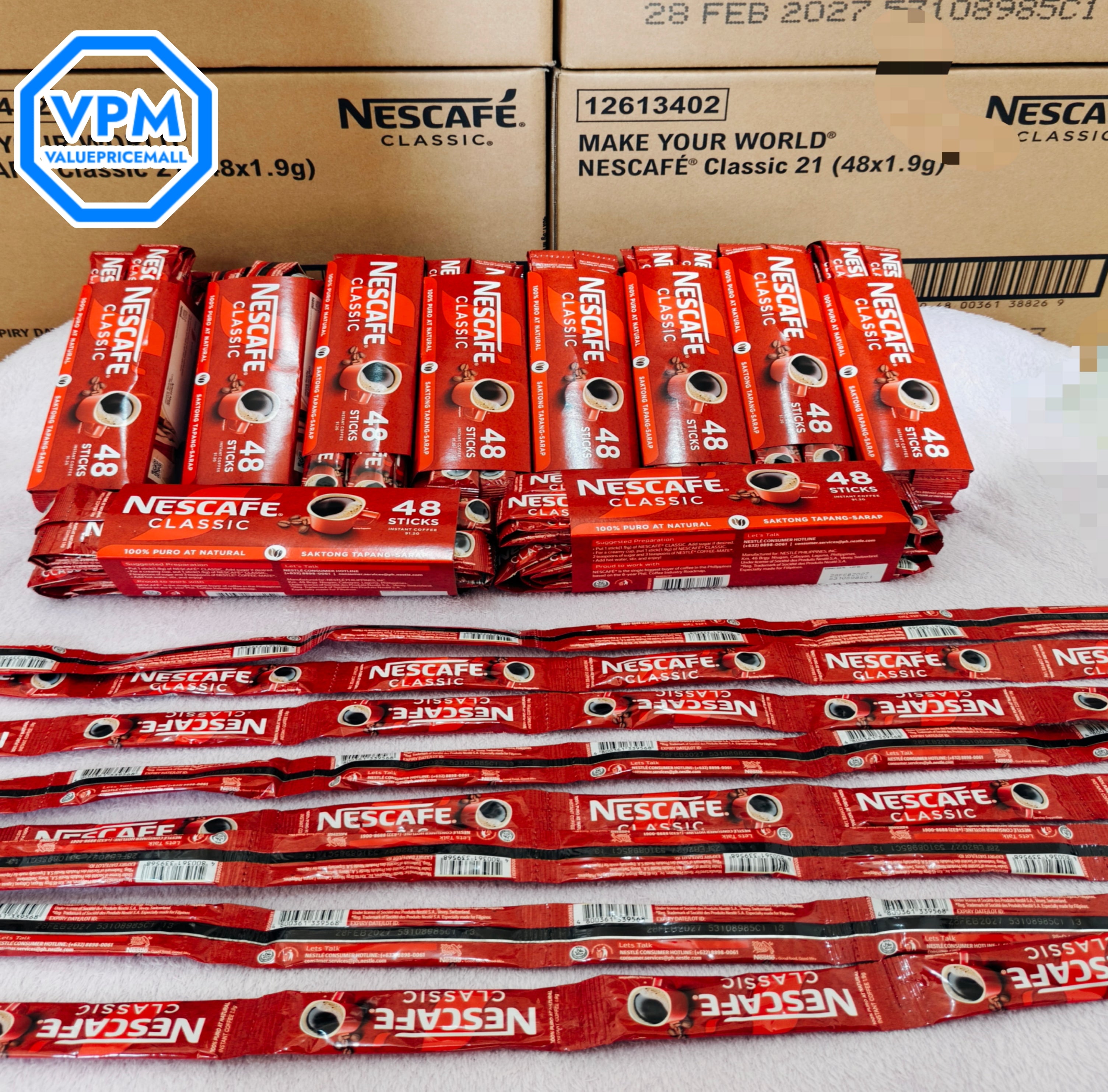 Nescafe Classic 48 stick 1.9g