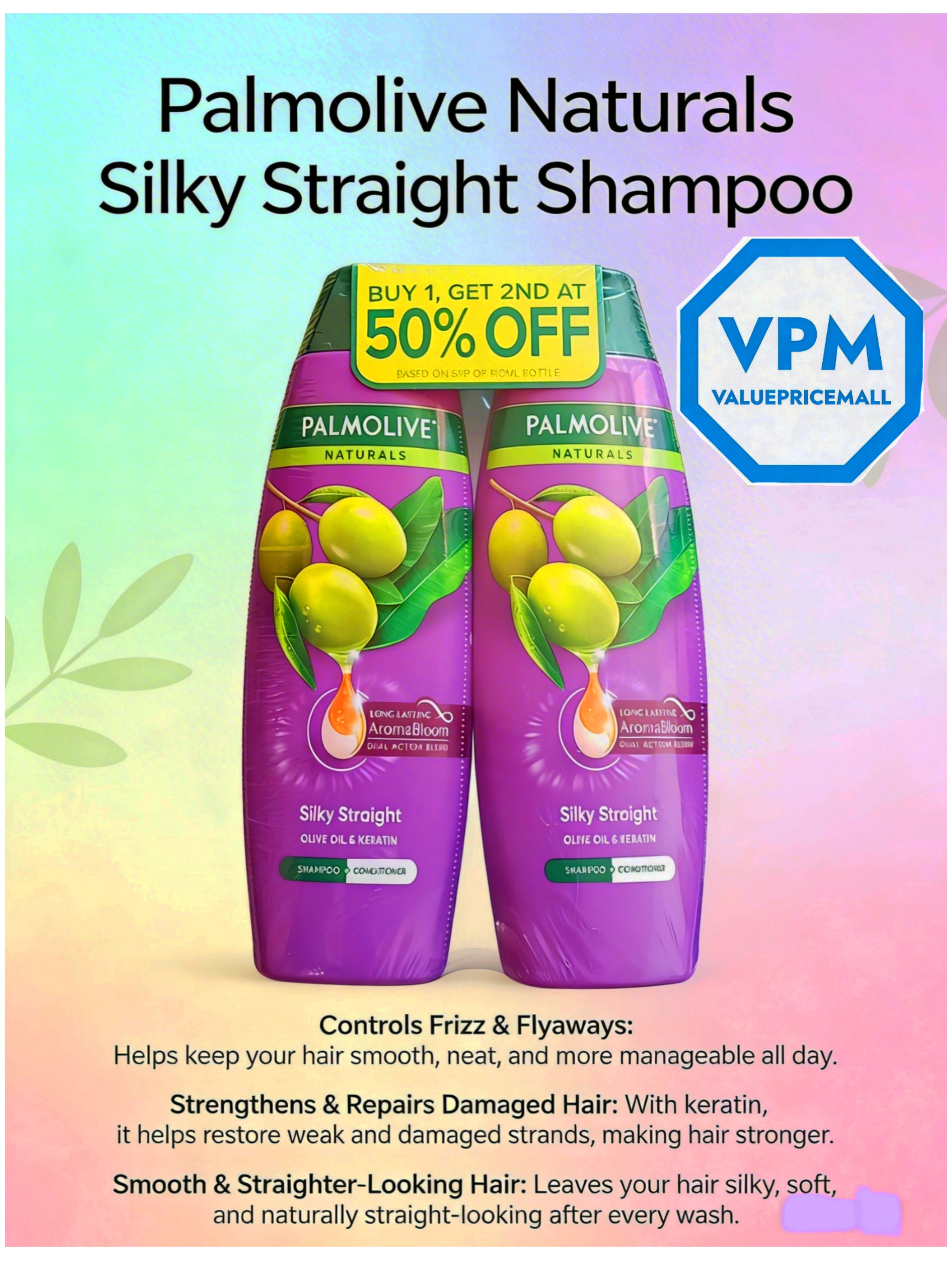 Palmolive Shampoo Buy 1 Take 1 (180ml each)